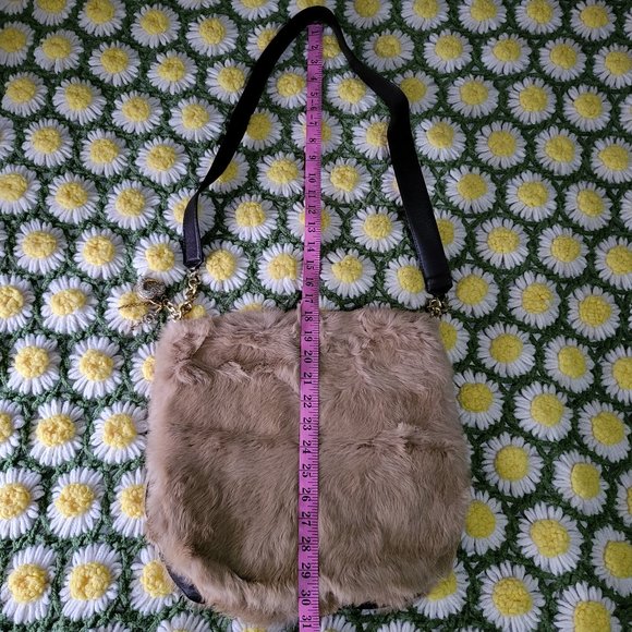 Juicy Couture 100% Rabbit Fur Bag - Picture 8 of 16